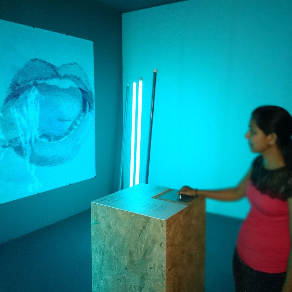 Installation View. Title: "Why can't we be friends now? It's what I want. It's what you want"